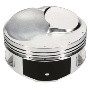JE Pistons 502BBC OPEN CHAM DOM Set of 8 Pistons