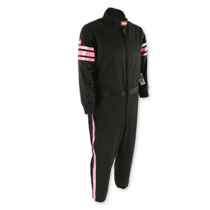 RaceQuip Pink Trim SFI-1 JR. Suit - Kids Small
