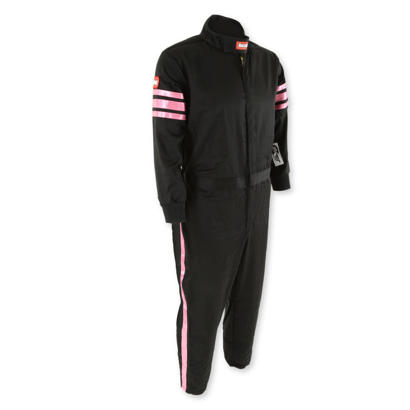 RaceQuip Pink Trim SFI-1 JR. Suit - Kids Small