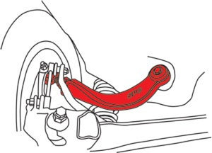 SPC Performance 00-05 Toyota Celica GT/GTS Rear Adjustable Camber Arm
