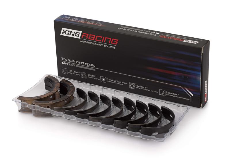 King Subaru WRX/STi EJ20 EJ22 EJ25 Flange #3 Position Performance Main Bearing Set - Size +0.25mm