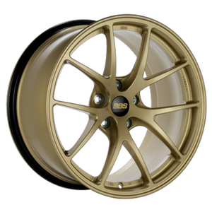 BBS RI-A 19x10.5 5x130 ET43 CB71.6 Gold Wheel -82mm PFS/Clip Required
