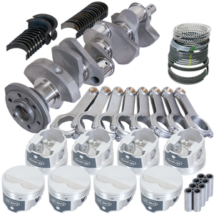 Eagle Chevy LT1 350 1Pc 3.480in Crank 5.700in H-Beam -3.7cc 4.040in Pistons Rotating Assembly