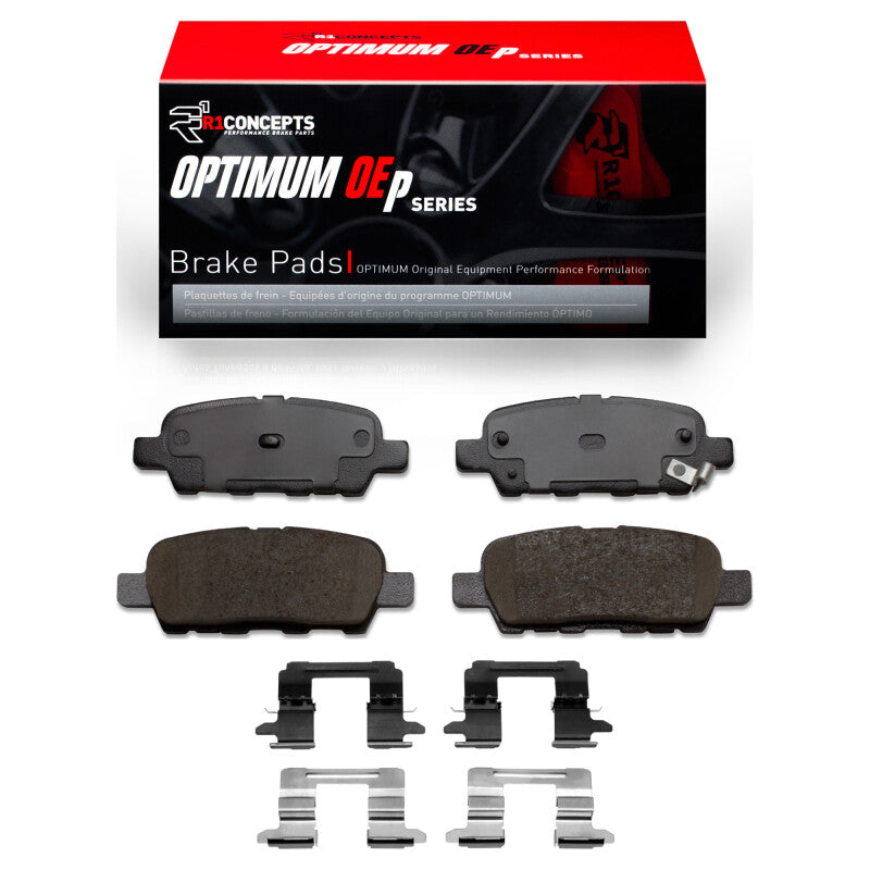 R1 2002-2025 Infiniti M37 Rear R1 Optimum OE Pads & Hardware Kit