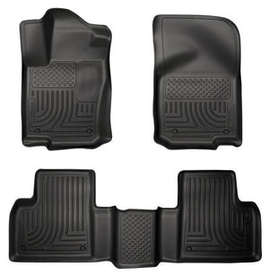 Husky Liners 2012 Mercedes ML350 WeatherBeater Combo Black Floor Liners
