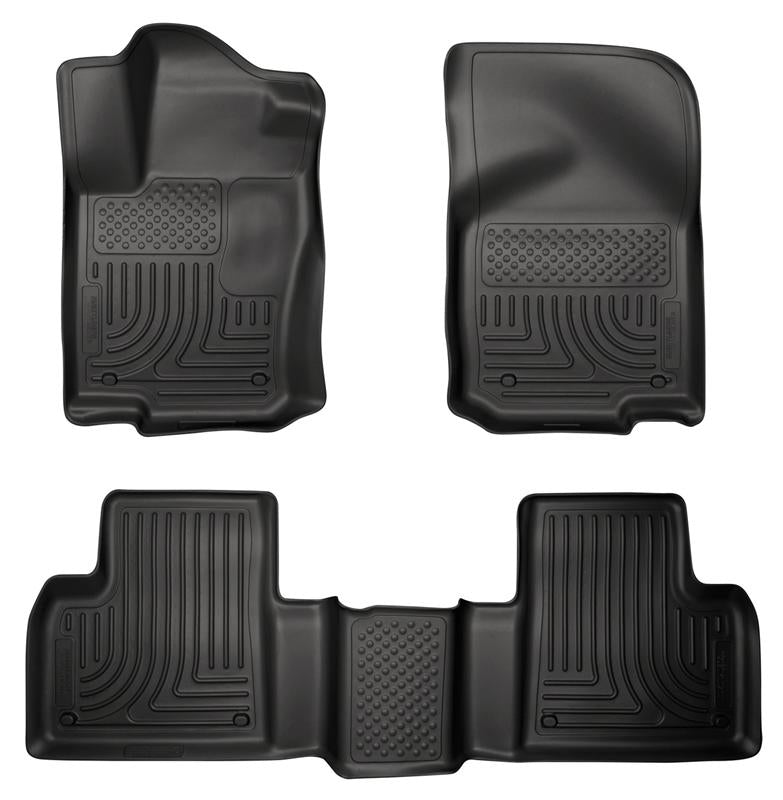 Husky Liners 2012 Mercedes ML350 WeatherBeater Combo Black Floor Liners