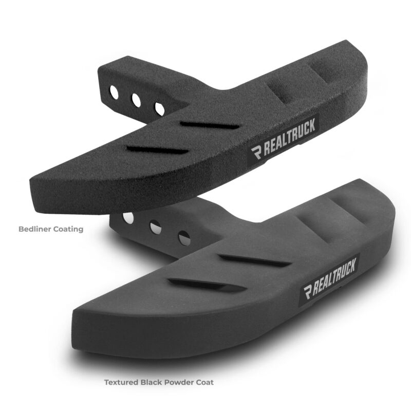 Go Rhino RB10 Slim Hitch Step - 18in. Long / Universal (Fits 2in. Receivers) - Bedliner Coating
