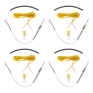 AEM Single K-Type Thermocouple Kit - 4 Pack