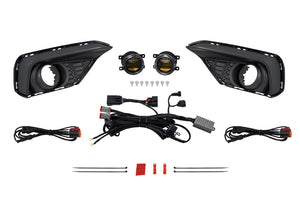 Diode Dynamics 2024 Ford Mustang EcoBoost Elite Series Add-On Fog Lamp Kit Yellow