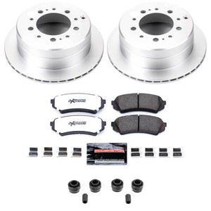 Power Stop 98-07 Lexus LX470 Rear Z36 Coated Truck & Tow Brake Kit
