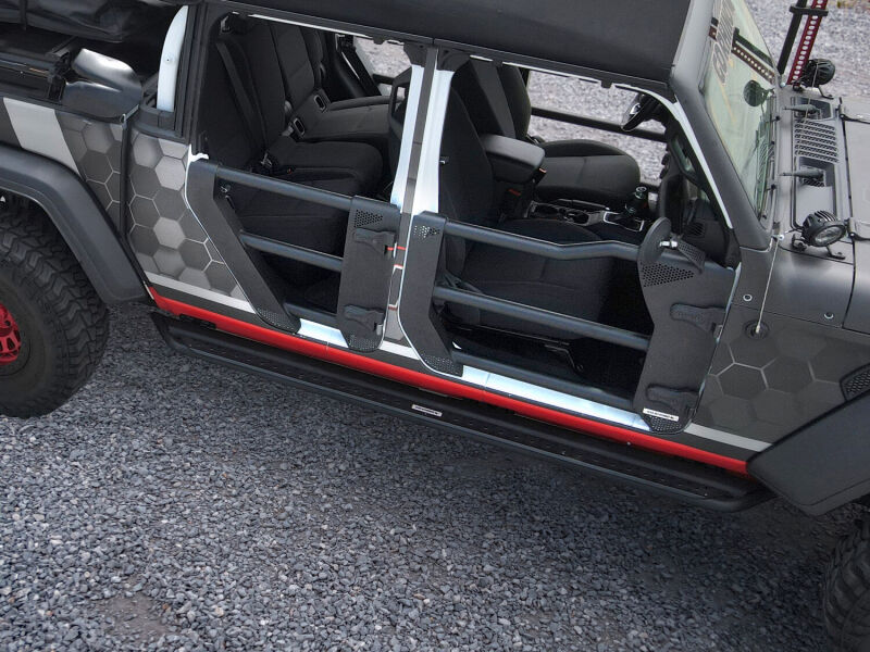 Go Rhino Jeep 18-21 Wrangler JLU/20-21 Gladiator JT Trailline Replacement Front Tube Door