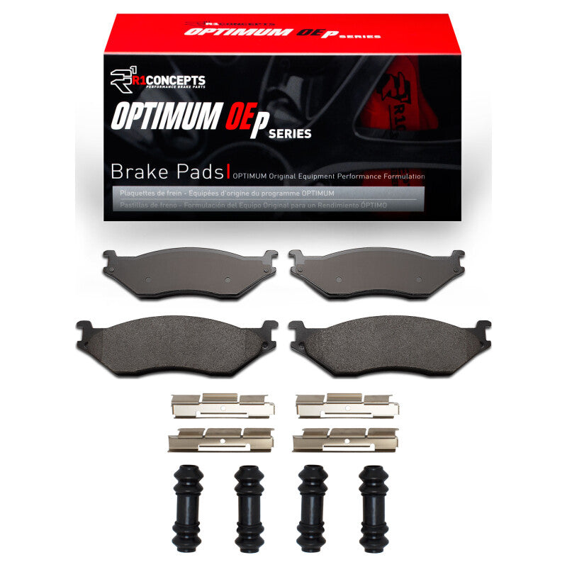 R1 99-10 Coachmen Mirada Front/Rear Optimum OE Pads & Hardware Kit