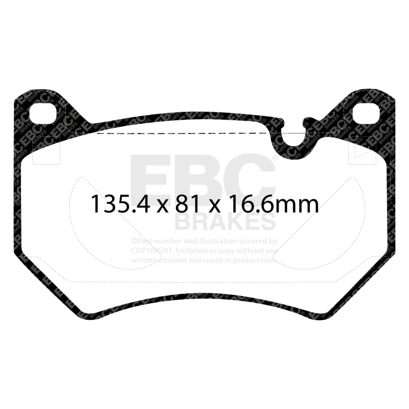 EBC 2018+ Audi Q5 FY 2.0T Ultimax Front Brake Pads