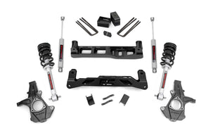 Rough Country 5 Inch Lift Kit | Chevy Silverado & GMC Sierra 1500 2WD (2007-2013) - Kit 26130