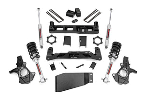 Rough Country 5 Inch Lift Kit | Chevy Silverado & GMC Sierra 1500 4WD (2007-2013)