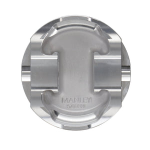 Manley Ford 3.7L DOHC Cyclone V6 Piston Set - 3.780in Bore 1.239in CH, -5.00 CC