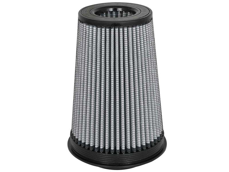 aFe Magnum FLOW Pro DRY S Air Filter 3-1/2in F x 6in B x 4-1/2in T (Inverted) x 9in H
