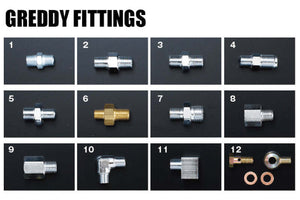 GReddy Union Fitting 1/8PF-M12 P1.25