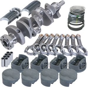 Eagle Ford 289/302 3.250in Crank 5.400in I-Beam Rods -6cc Flat Top 4.125in Pistons Rotating Assembly