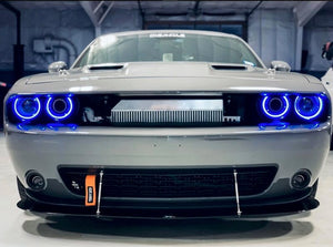 Oracle Dodge Challenger 15-21 LED Waterproof Halo Kit - ColorSHIFT w/o Controller