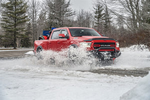 Husky Liners 19-25 RAM 2500/3500 (Excl. Sport/Powerwgn/Rebel Hoods) Aeroskin II - Tex. Blk