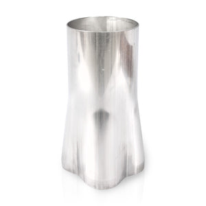 Stainless Works 4 way collector-1 5/8in inlet 2 1/2in od outlet