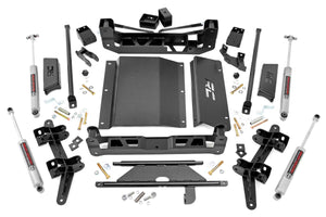 Rough Country 4 Inch Lift Kit | Chevy/GMC K1500 Truck/SUV 4WD (1988-1999)
