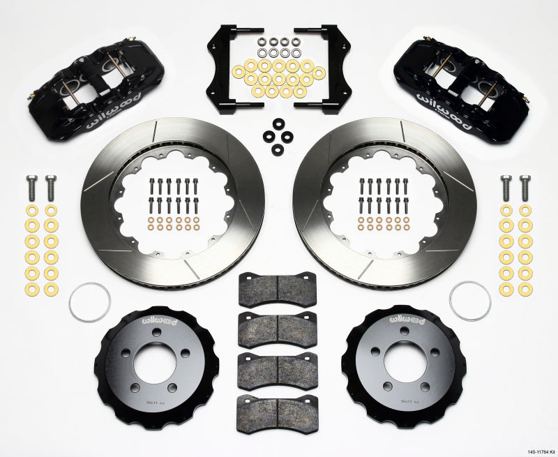 Wilwood AERO6 Front Hat Kit 14.25 2006-10 Magnum/Challenger/Charger/300C