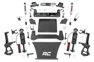Rough Country 4 Inch Lift Kit AT4/Trailboss | Chevy/GMC 1500 2WD/4WD (19-24)/Silverado 1500 (19-24)
