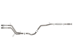 aFe Takeda 2-1/2in to 3in SS-304 Cat-Back Exhaust w/ Polished Tips 13-17 Hyundai Veloster L4-1.6L