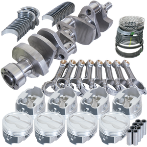 Eagle Chevy LT1350 1Pc 3.750in Crank 5.700in I-Beam Rods -18cc 4.040in Pistons Rotating Assembly
