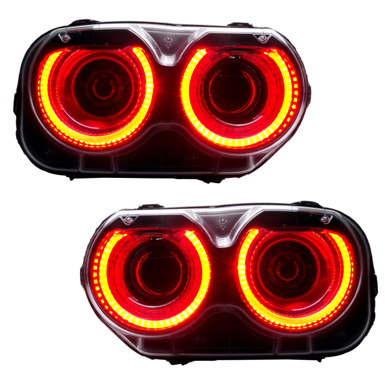 Oracle Dodge Challenger 15-21 Halo Kit - ColorSHIFT w/ Simple Controller