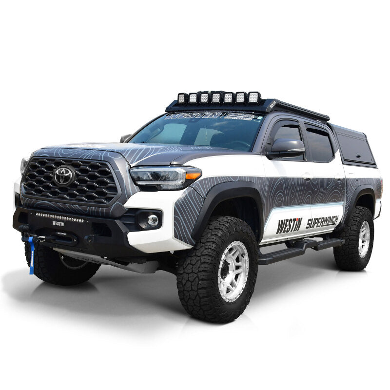 Westin 05-23 Toyota Tacoma DC HDX Running Boards - Tex. Blk