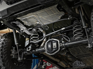 aFe MACH Force-Xp Axle-Back Exhaust System w/No Tip 18-20 Jeep Wrangler L4-2.0T / V6-3.6L