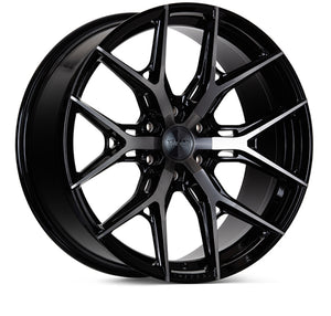 Vossen HF6-4 18x8.5 - 6x139.7 - ET35 - Mid - 106.1 - Tinted Gloss Black Wheel