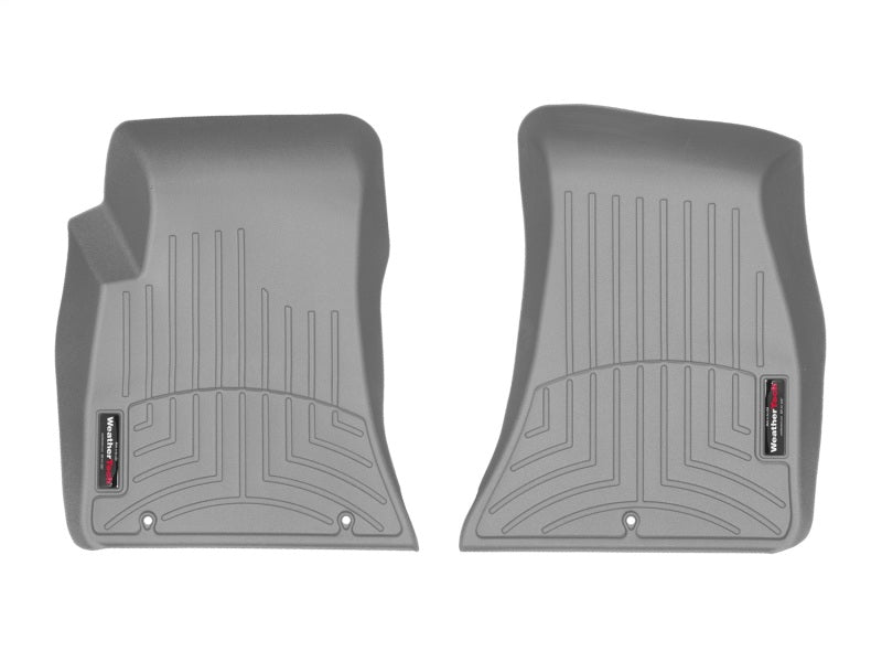 WeatherTech 2015+Dodge Challenger Front FloorLiner - Grey (Does not fit GT model)