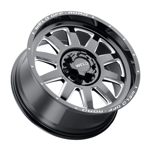 Weld Stealth 18x9 / 6x135 / 5 BS / 106.1 HB - Gloss Black Milled - Non-BL Wheel