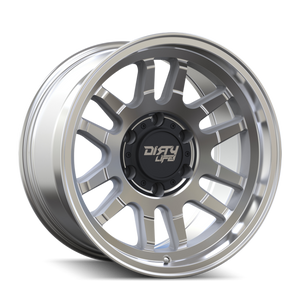 Dirty Life 9310 Canyon 17x9 / 6x139.7 BP / -12mm Offset / 106mm Hub Machined Wheel