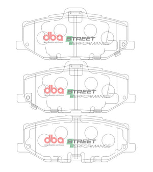 DBA 2020+ Suzuki Jimny 1.5L (A6G) SP Performance Front Brake Pads