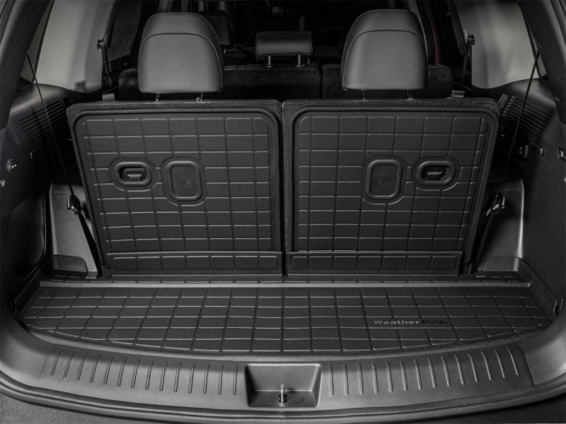 WeatherTech 24-26 Hyundai Santa Fe/Santa Fe Hybrid Seatback Cargo Liners HP - Black