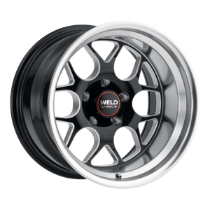 Weld Solana Street 18x9 / 5x114.3 / 6.14 BS / 72.56 HB - Gloss Black Milled - Non-BL Wheel