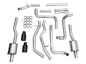 AWE Tuning 2025+ RAM 1500 3.0TT Rebel 0FG Cat-Back Exhaust w/ Diamond Black Tips