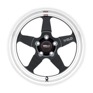 Weld Ventura Drag 18x5 / 5x120.65 / 1.7 BS / 78.1 HB - Gloss Black Milled - Non-BL Wheel