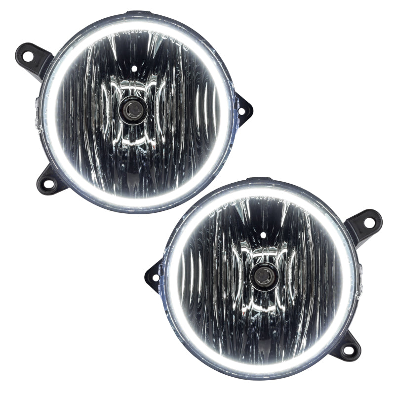 Oracle Ford Mustang 10-12 LED Fog Halo Kit - V6 Grille Fogs - White
