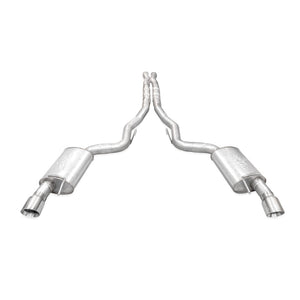Stainless Works 2024 Mustang GT Catback Dual Tips Redline Sound X-Pipe Factory Connect Exhaust