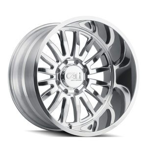 Cali Off-Road 9110 Summit 22x12 / 8x170 BP / -51mm Offset / 125.2mm Hub Polished Wheel