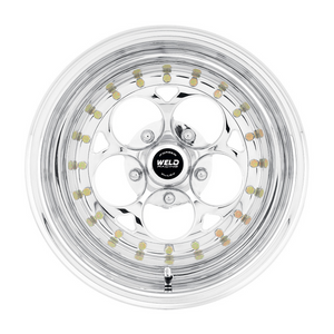 Weld Magnum III 15x10 / 5x4.5 / 4.5 BS / 3.18 HB - Polished Center - Polished Shell - Non-BL Wheel