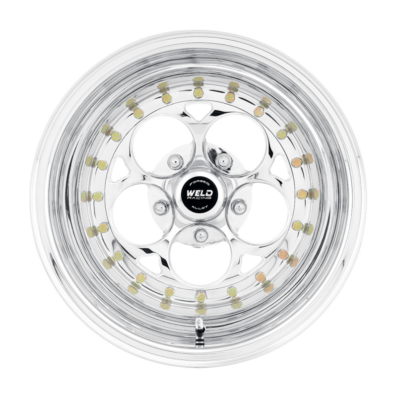 Weld Magnum III 15x10 / 5x4.5 / 4.5 BS / 3.18 HB - Polished Center - Polished Shell - Non-BL Wheel