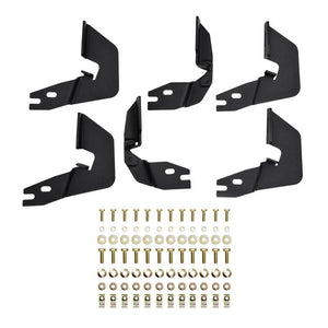 Westin 14-18 Chevrolet/GMC Silv/Seirra 1500 Double Cab Outlaw Nerf Step Bars - Textured Black