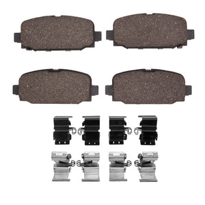 R1 2017-2025 Jeep Compass Rear R1 Ceramic Pads & Hardware Kit